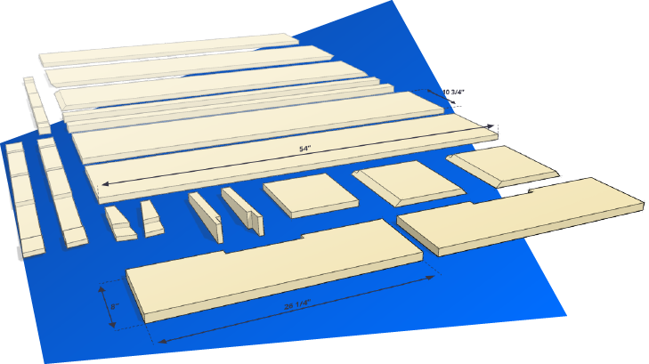 Проектирование мебели в SketchUp